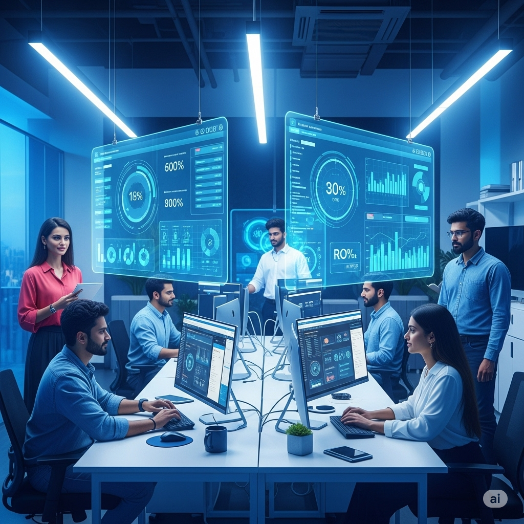 AI-powered digital marketing services in India helping startups track ROI and performance in real time.