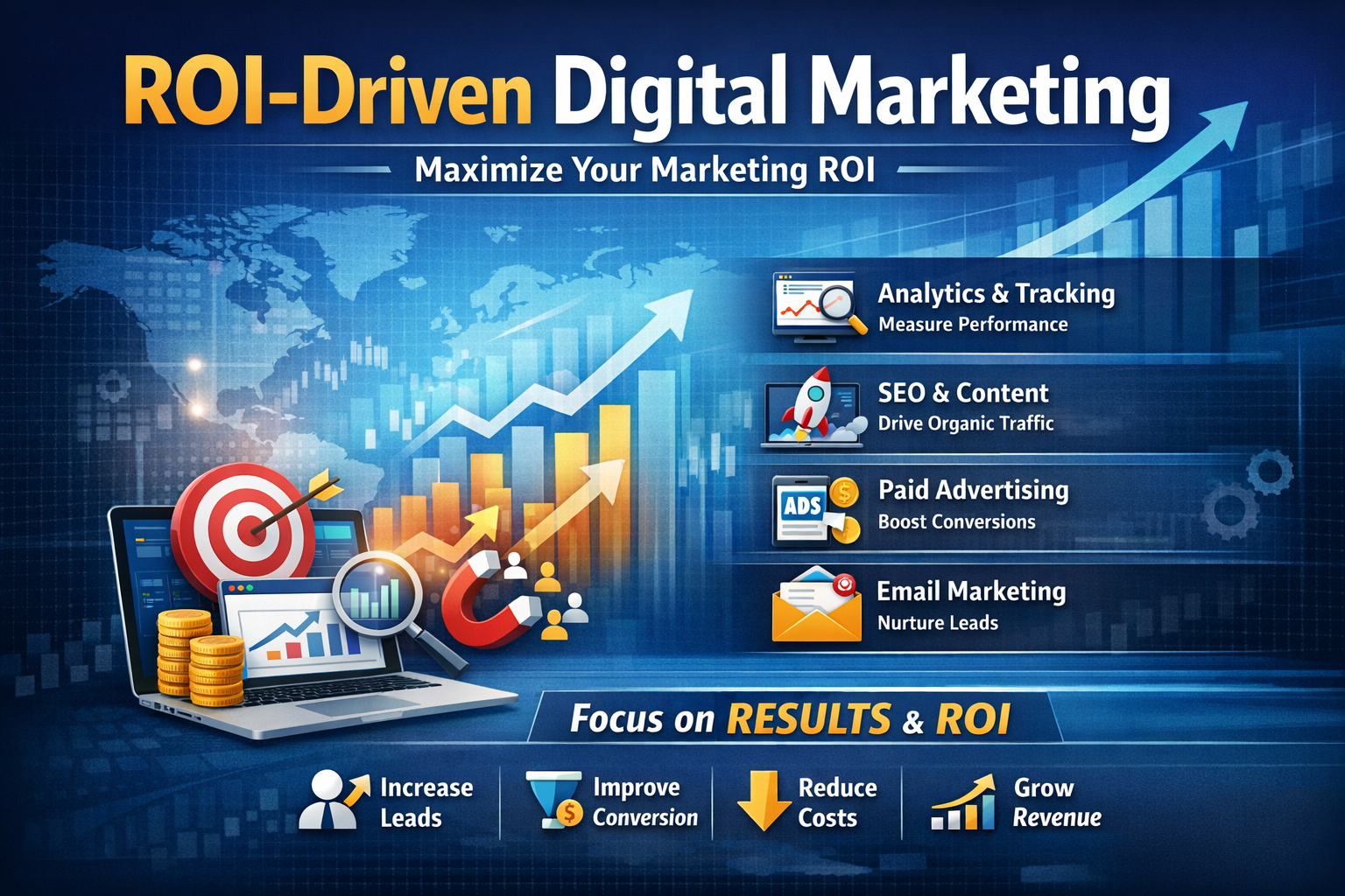 ROI-driven digital marketing