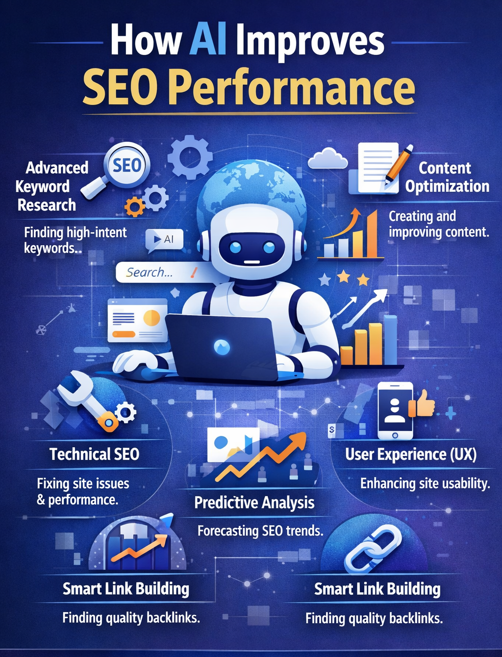 How AI improves SEO performance