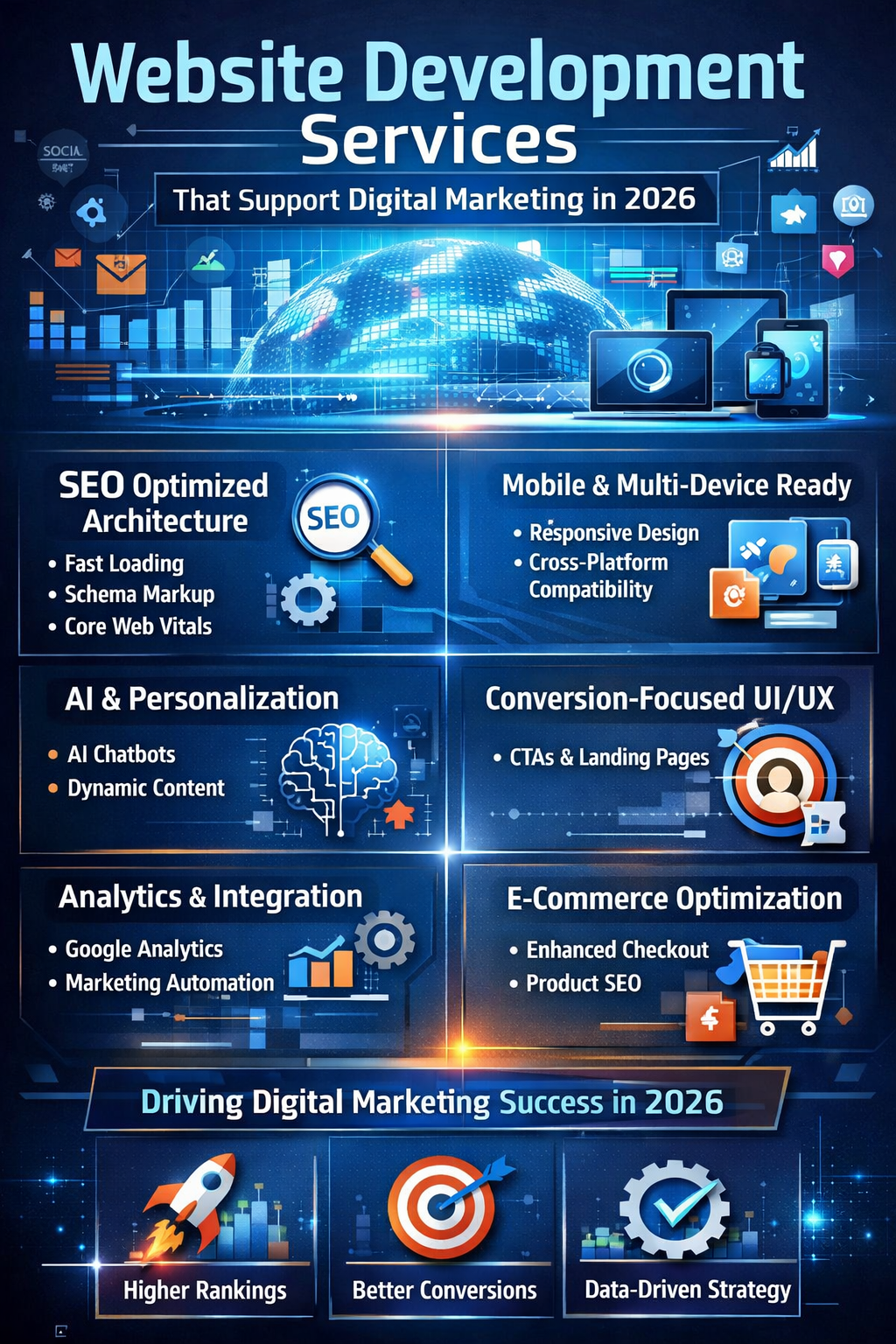 Website Development Services for Digital Marketing in 2026