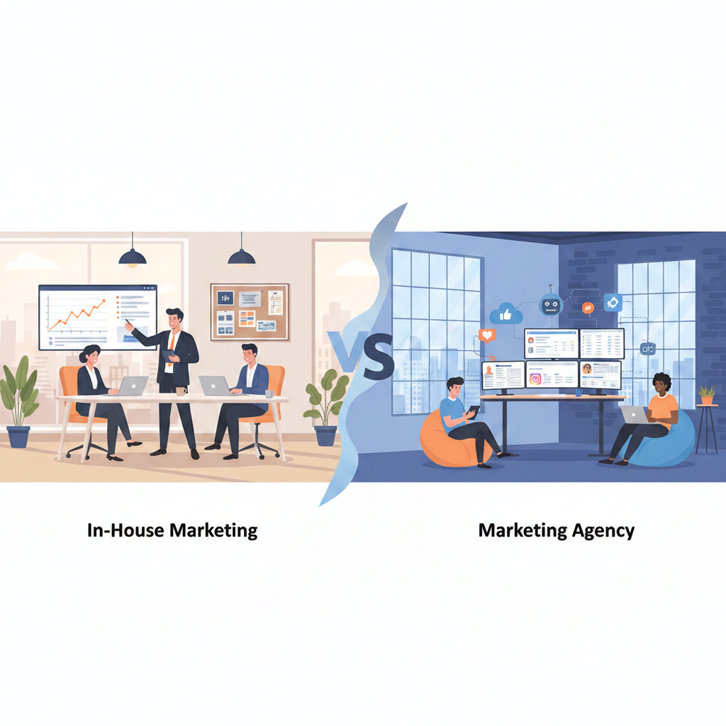 In-House Marketing vs Agency: What’s Better?
