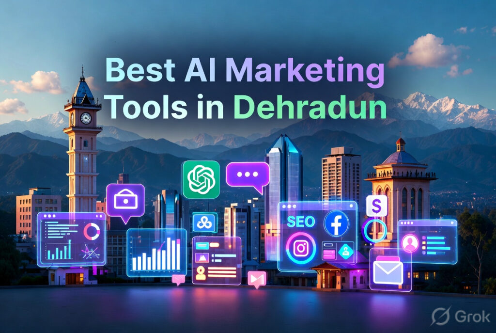 best AI marketing tools in Dehradun