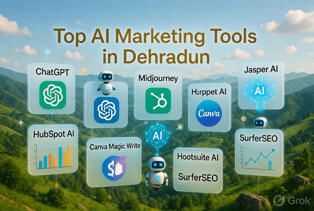 best AI marketing tools in Dehradun