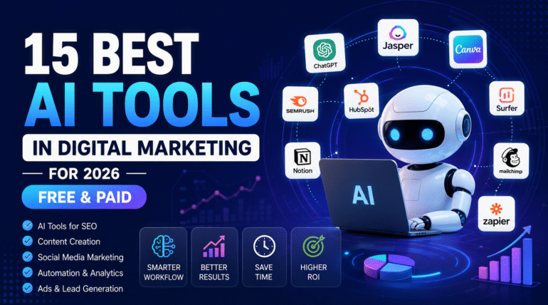 15 Best AI Tools in Digital Marketing for 2026 | MetaSoft AI